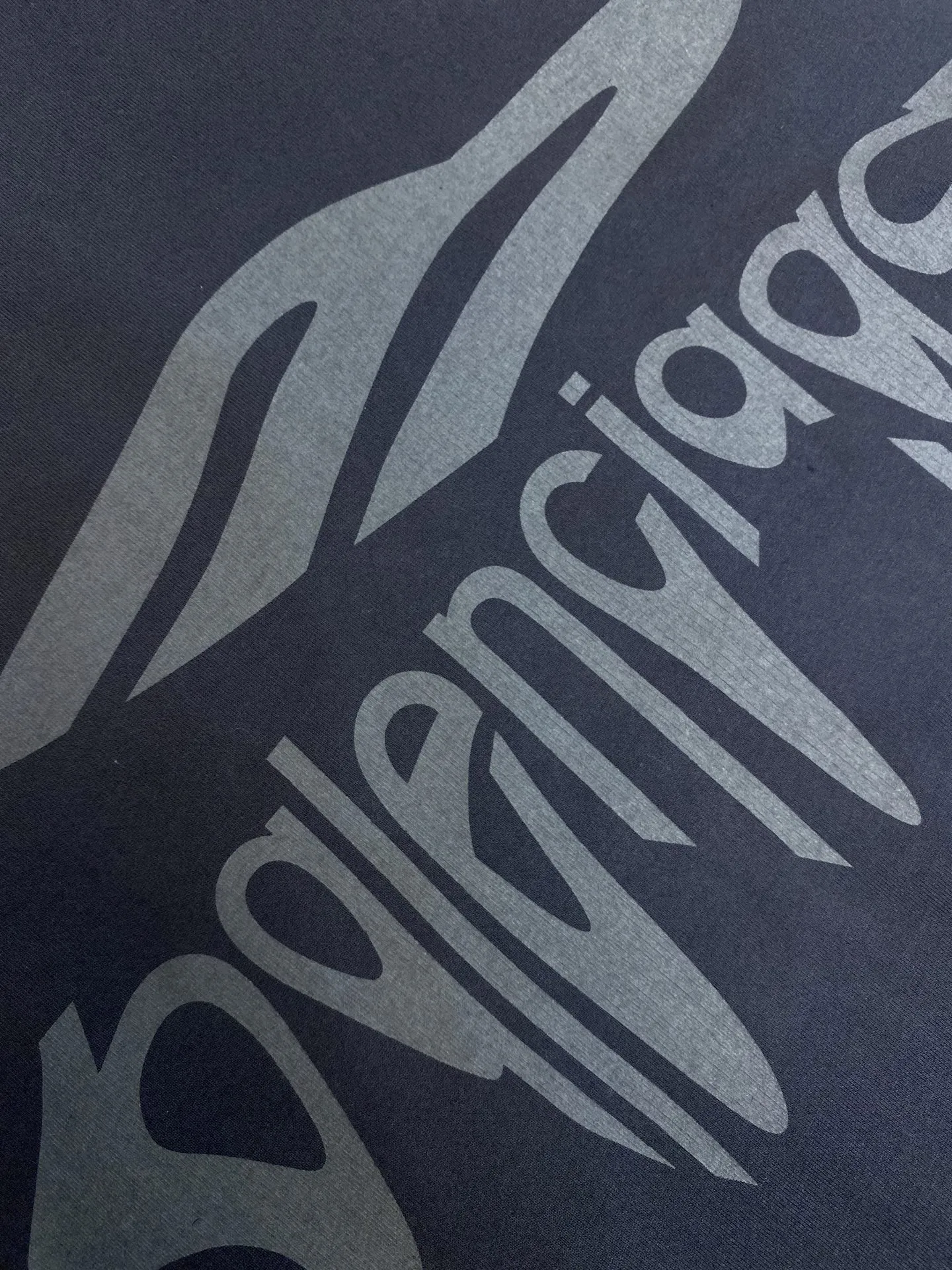 BALENCIAGA Мужская футболка хлопковый трикотаж BALENCIAGA Мужская футболка хлопковый трикотаж