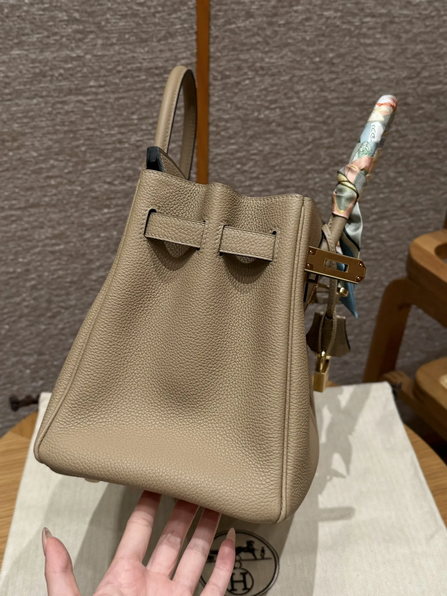 HERMES Женская сумка Birkin 30 см S2 Togo HERMES Женская сумка Birkin 30 см S2 Togo