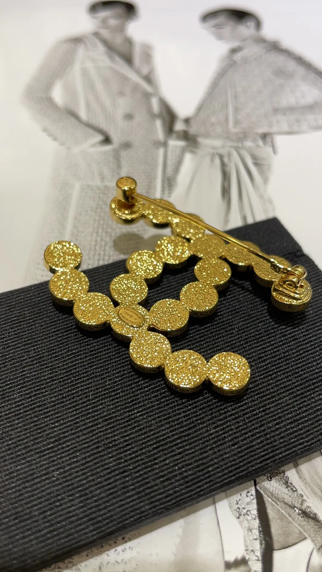 CHANEL Женская брошь украшенная монетами CHANEL Женская брошь украшенная монетами