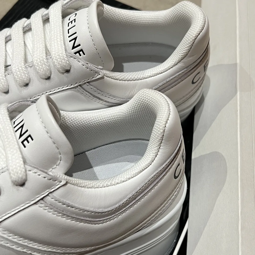 CELINE Женские кроссовки из телячьей кожи CELINE Женские кроссовки из телячьей кожи