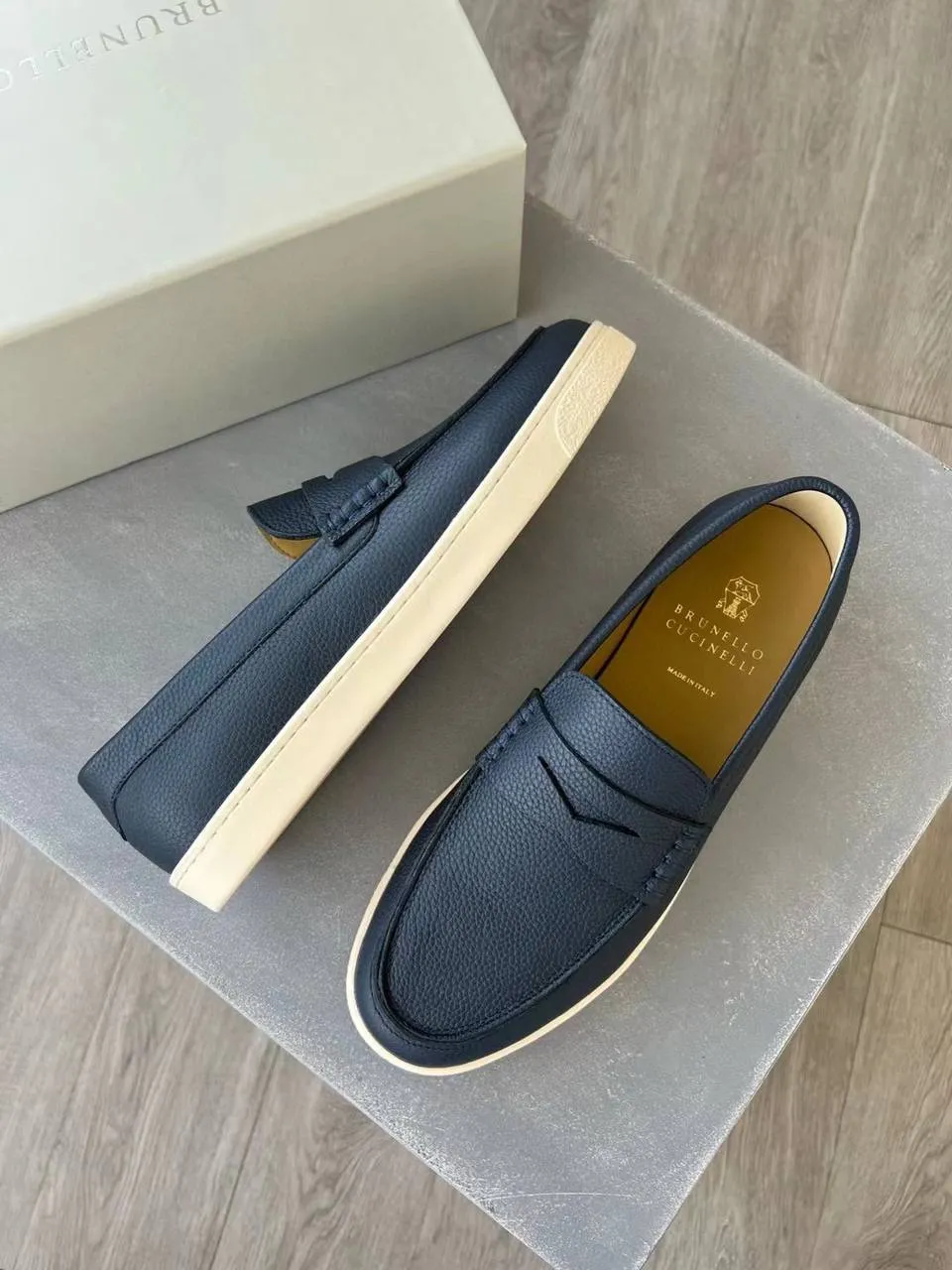 BRUNELLO CUCINELLI Мужские мокасины BRUNELLO CUCINELLI Мужские мокасины