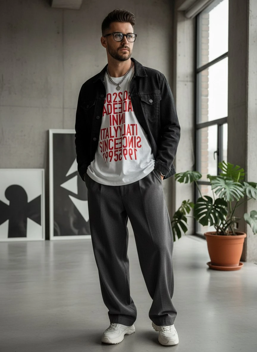 DSQUARED Мужская футболка DSQUARED Мужская футболка