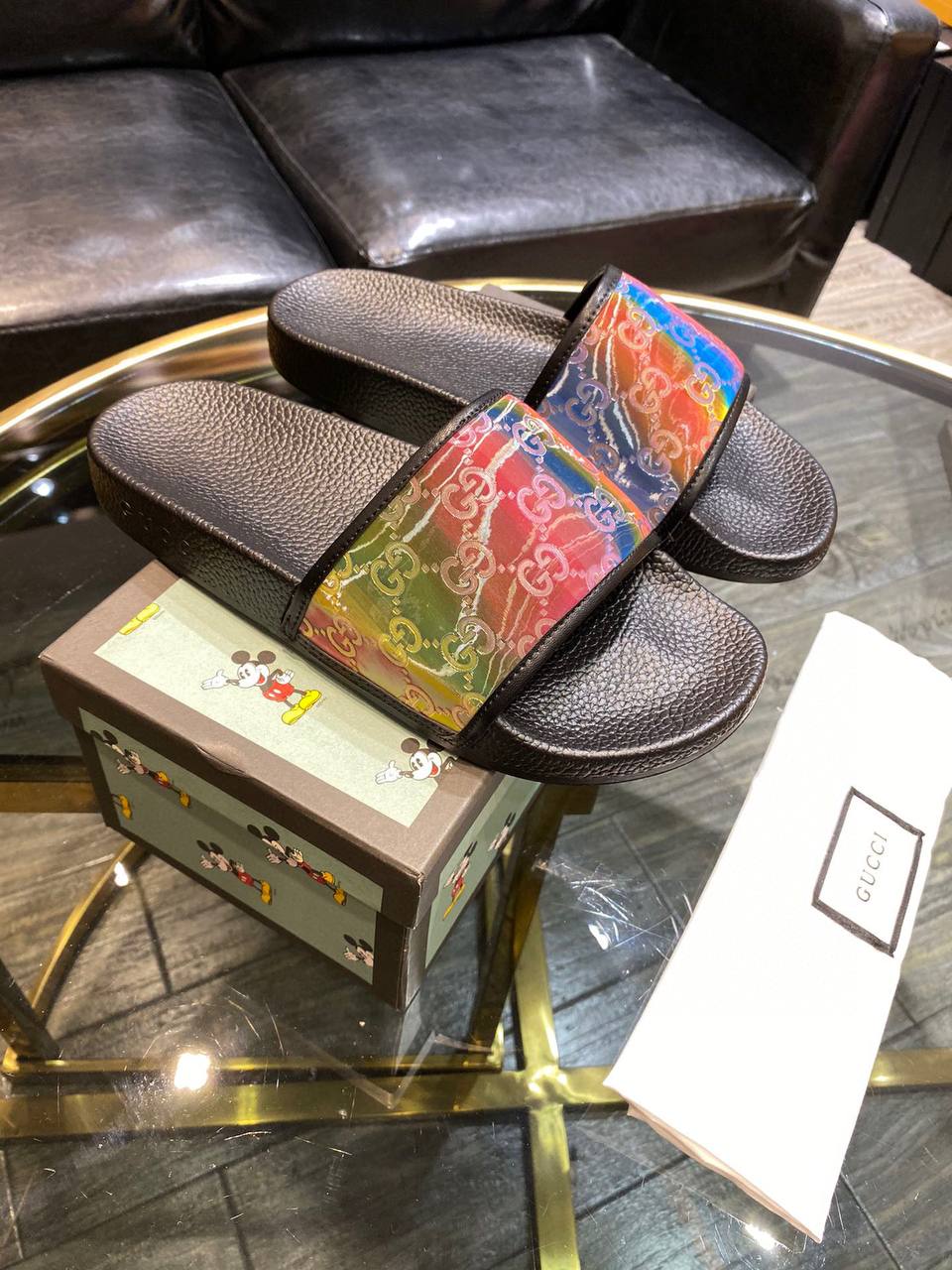 GUCCI Мужские тапки GUCCI Мужские тапки