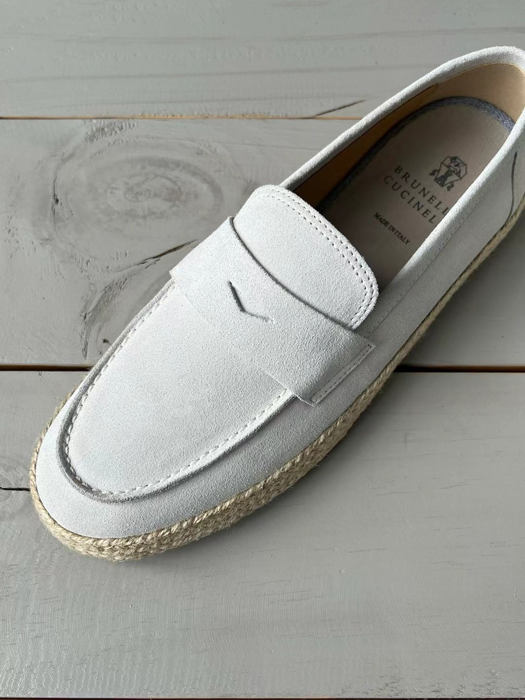 BRUNELLO CUCINELLI Мужские замшевые мокасины BRUNELLO CUCINELLI Мужские замшевые мокасины