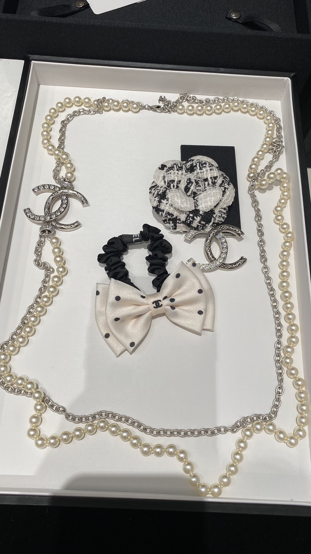 CHANEL Женское двойное колье CHANEL Женское двойное колье