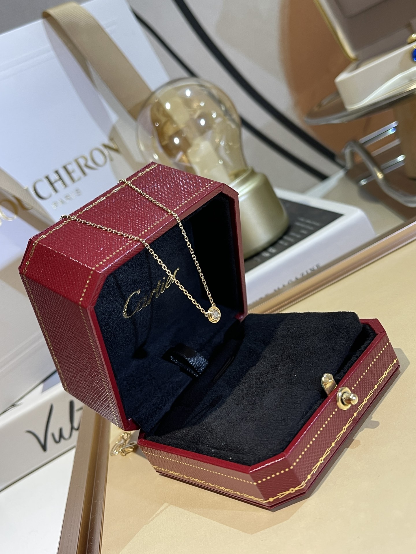 CARTIER Колье Shifen желтое золото и бриллианты CARTIER Колье Shifen желтое золото и бриллианты