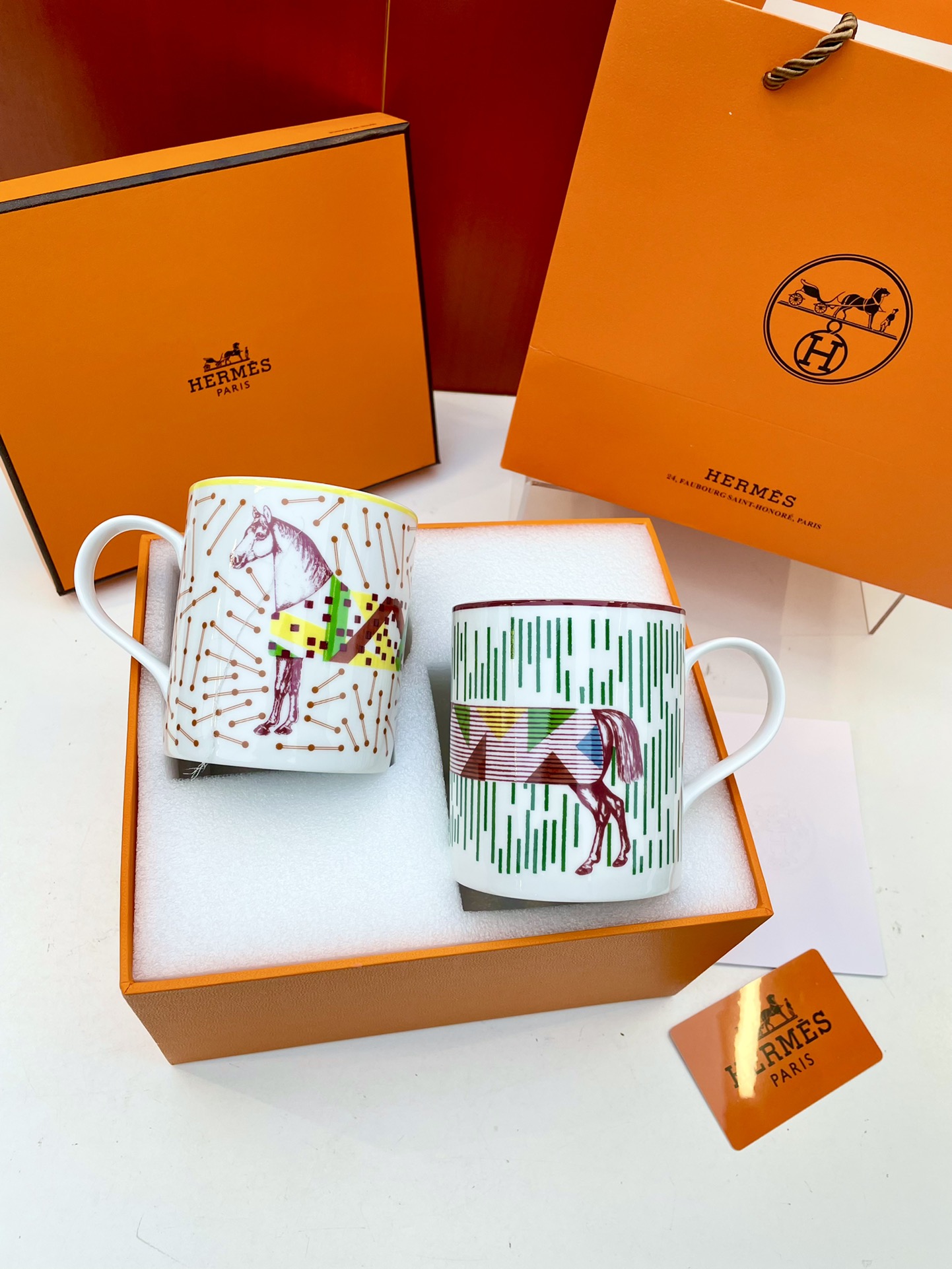 HERMES Набор чашек 2 шт HERMES Набор чашек 2 шт