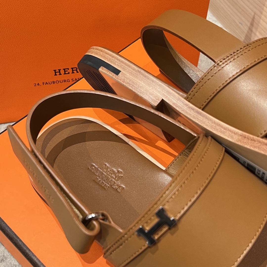 HERMES Мужские тапки Henrio HERMES Мужские тапки Henrio