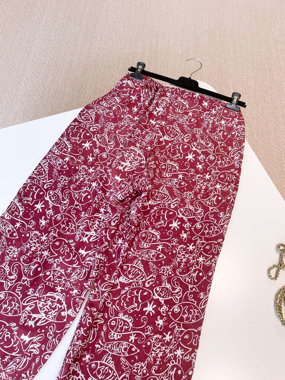 CHANEL Женские брюки из шелка CHANEL Женские брюки из шелка