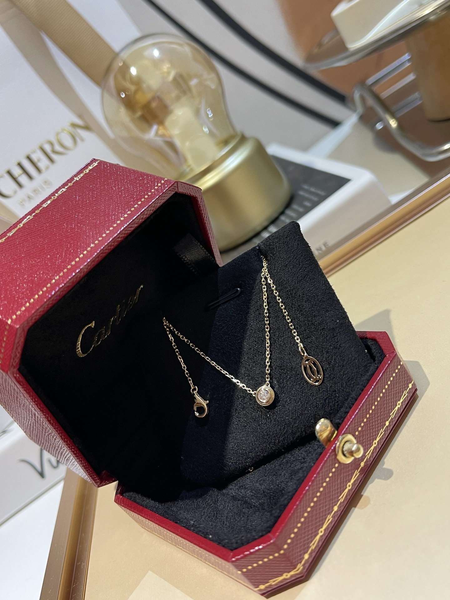 CARTIER Колье Shifen желтое золото и бриллианты CARTIER Колье Shifen желтое золото и бриллианты