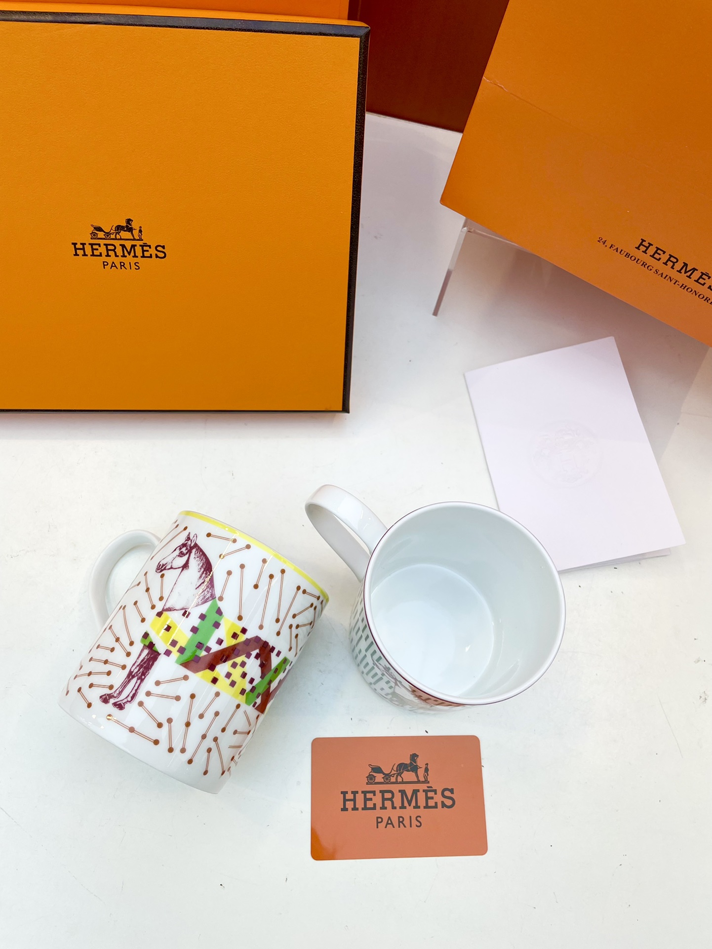 HERMES Набор чашек 2 шт HERMES Набор чашек 2 шт