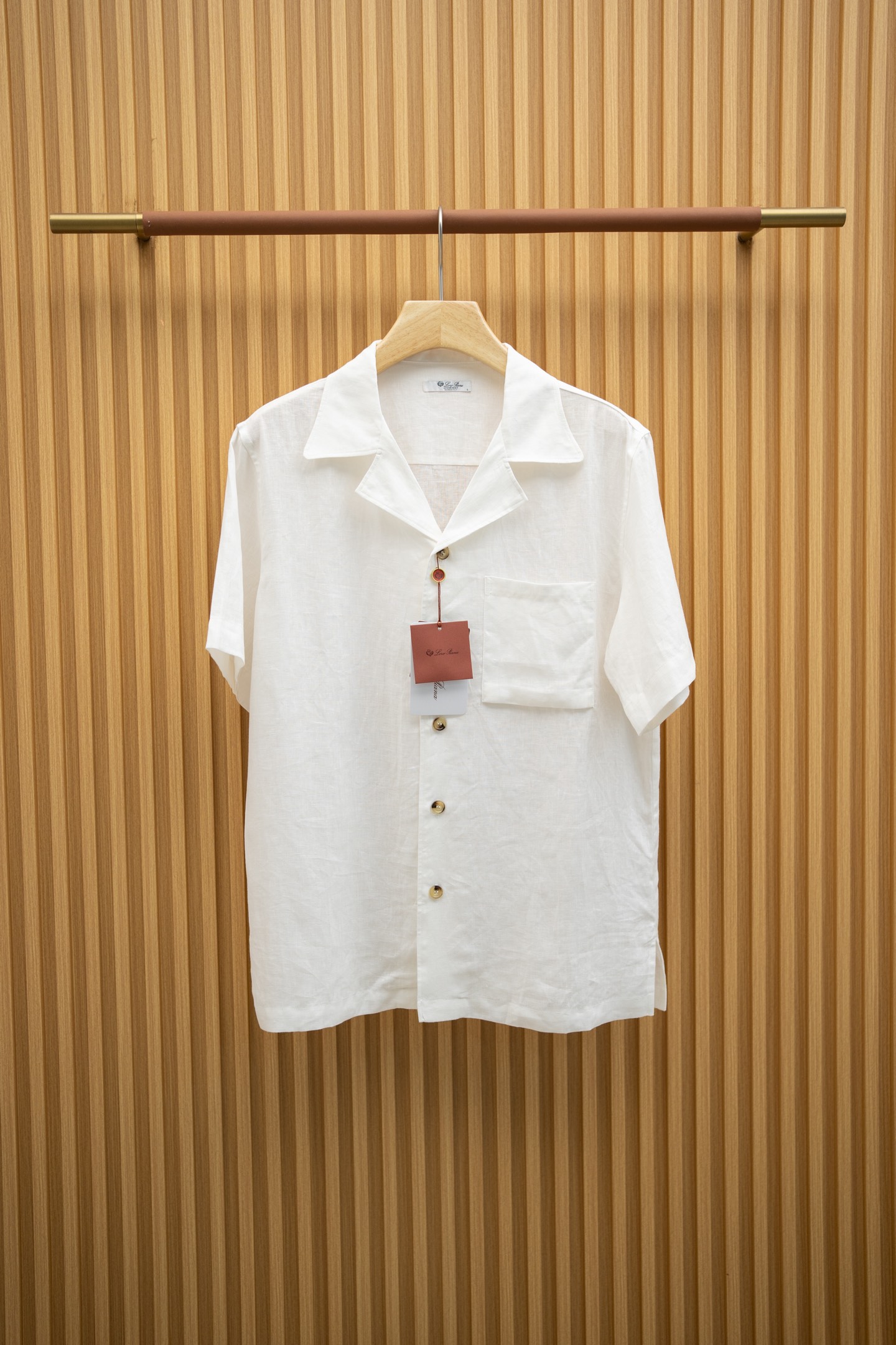 LORO PIANA Мужская рубашка из льна LORO PIANA Мужская рубашка из льна