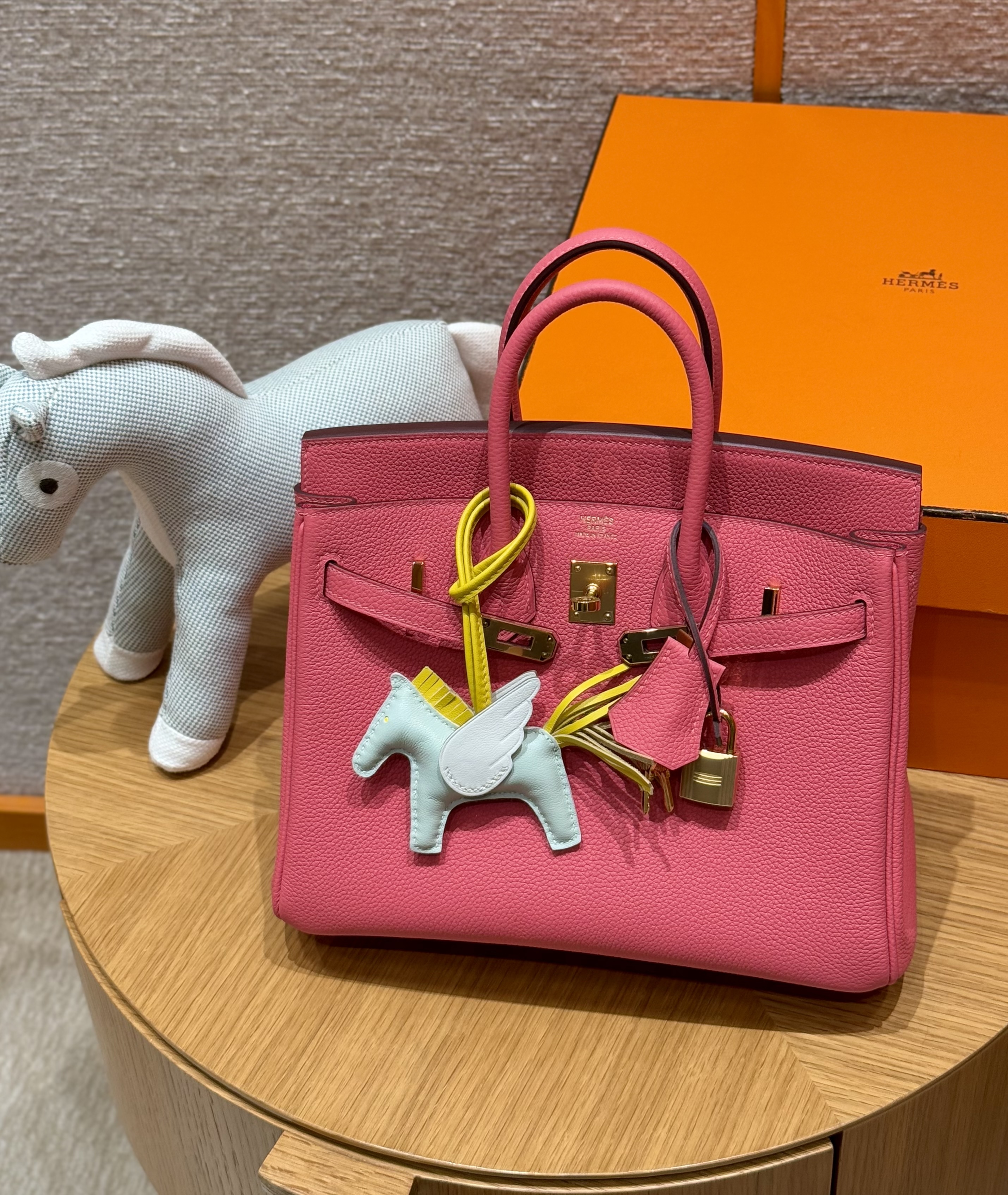 HERMES Женская сумка Birkin 25 см U5 Togo HERMES Женская сумка Birkin 25 см U5 Togo