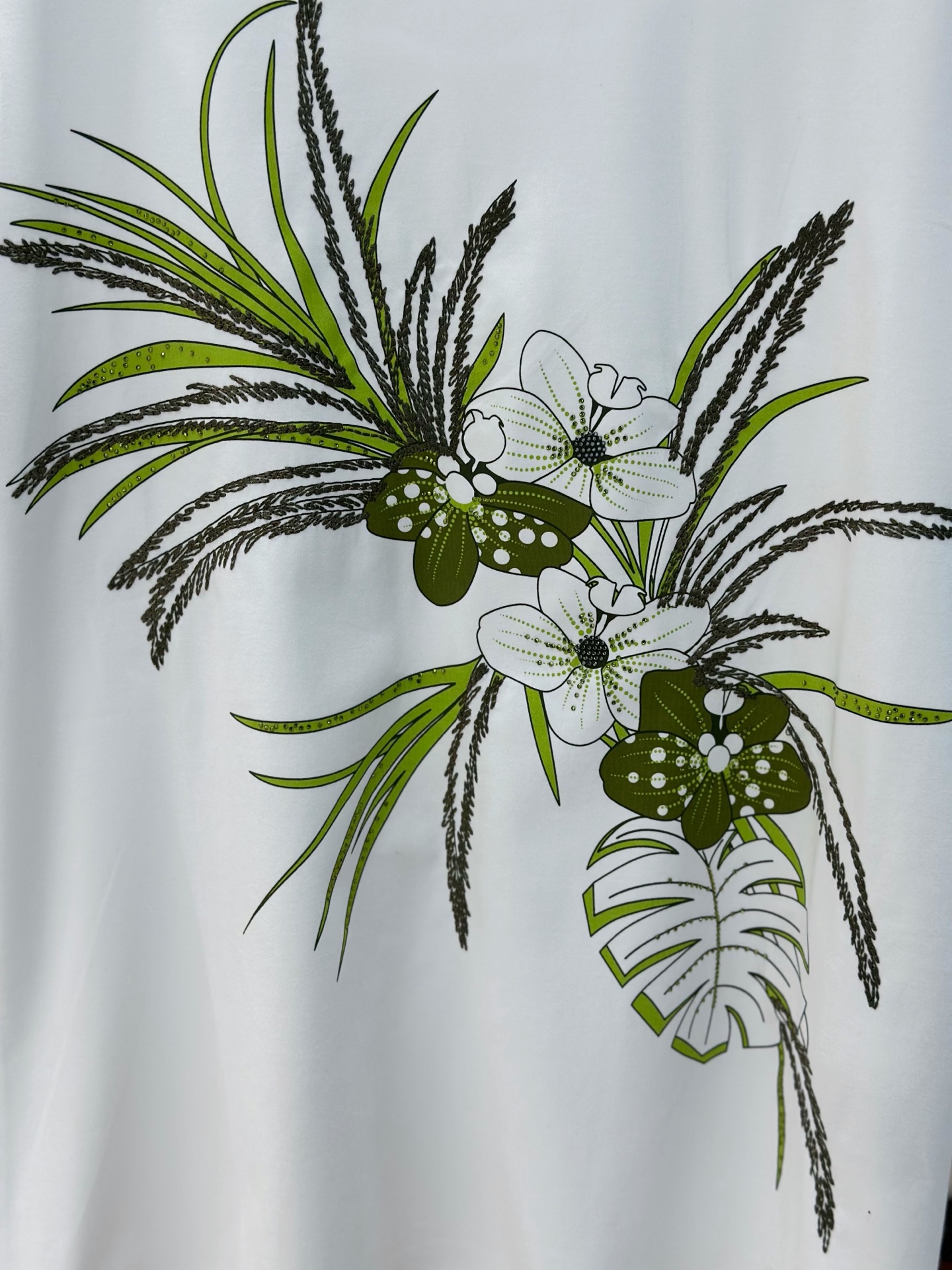 MAX MARA Женская футболка с принтом из хлопка MAX MARA Женская футболка с принтом из хлопка