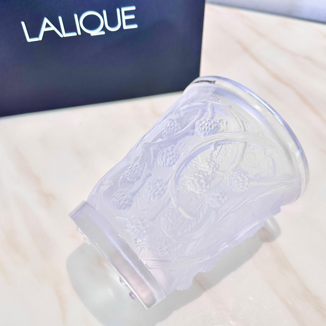 LALIQUE Хрустальная ваза Blackberry 15 см LALIQUE Хрустальная ваза Blackberry 15 см