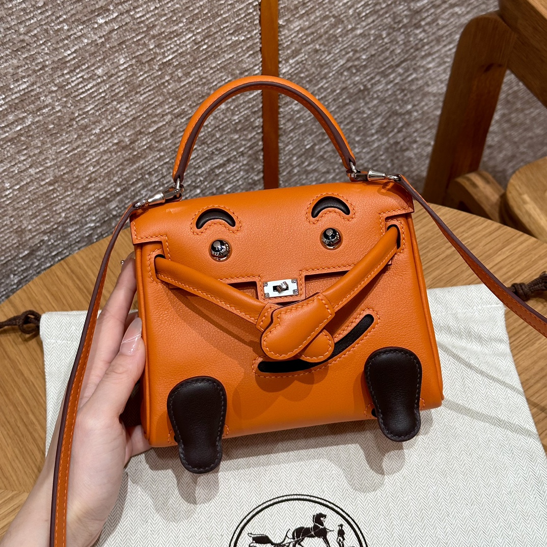 Hermes Женская сумка Kelly Doll 16 см Epsom Hermes Женская сумка Kelly Doll 16 см Epsom