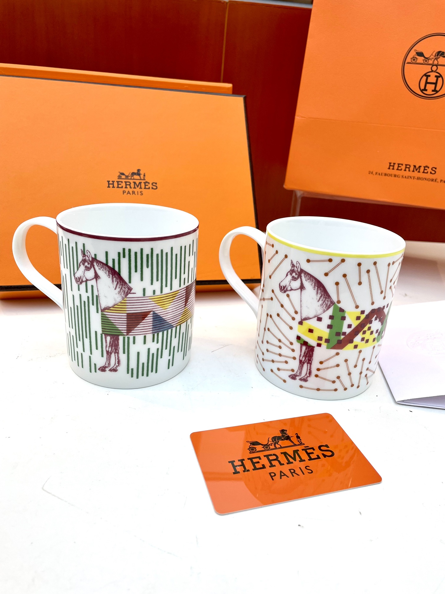 HERMES Набор чашек 2 шт HERMES Набор чашек 2 шт