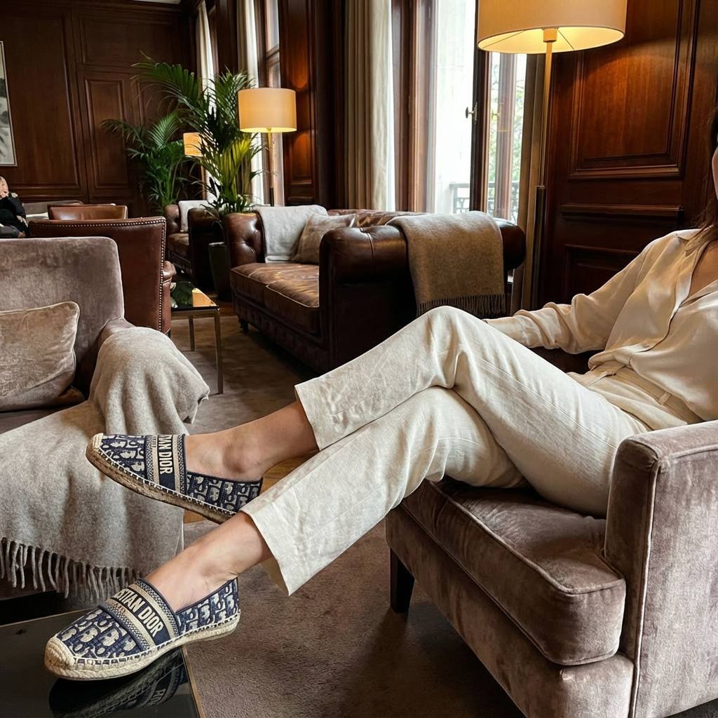 CHRISTIAN DIOR Женские эспадрильи Granville CHRISTIAN DIOR Женские эспадрильи Granville