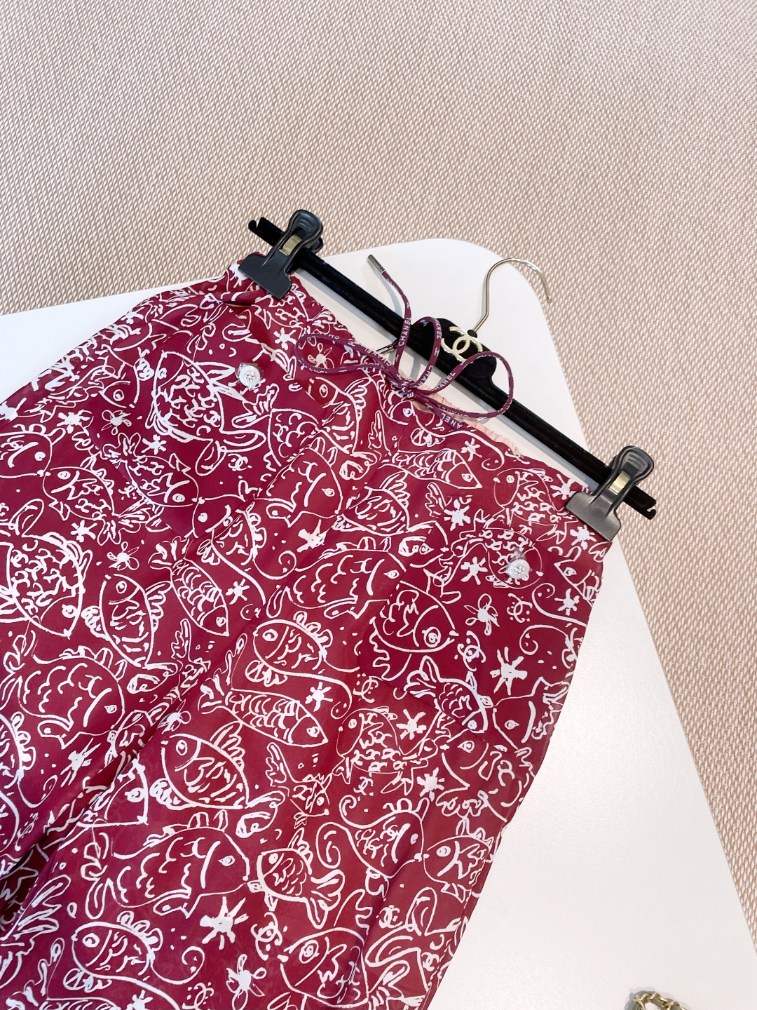 CHANEL Женские брюки из шелка CHANEL Женские брюки из шелка