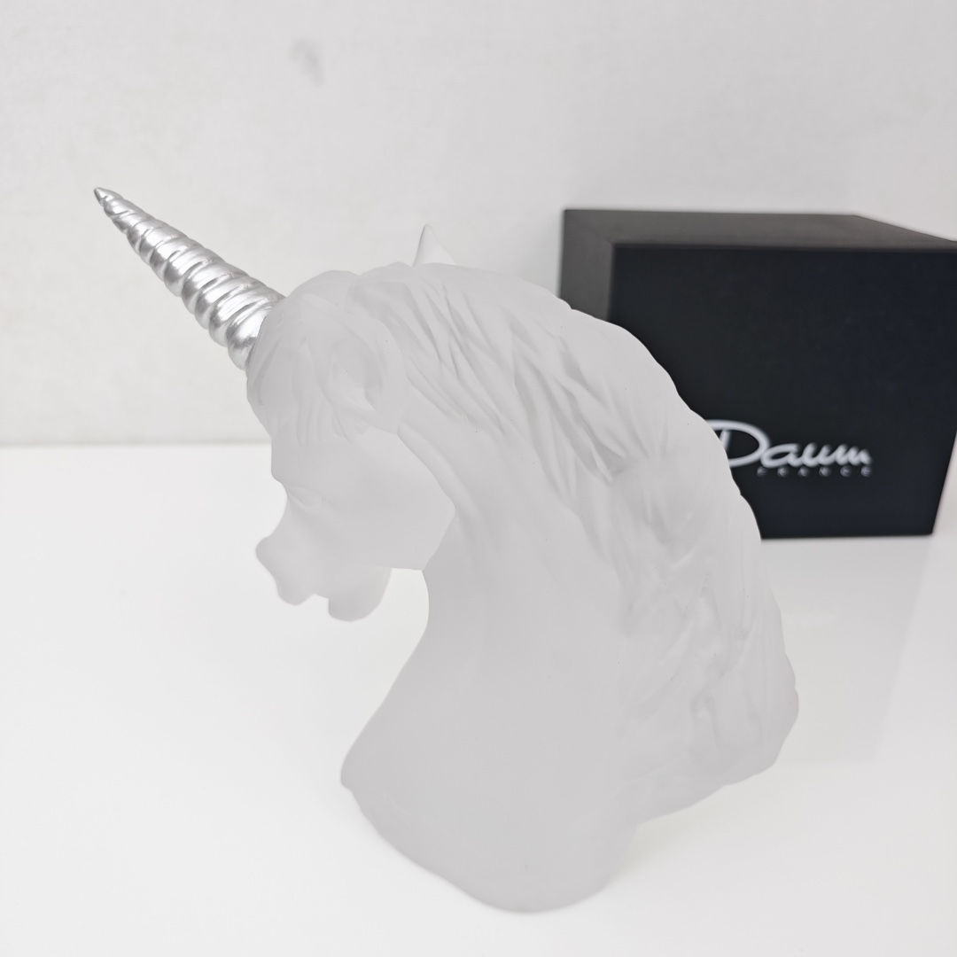 DAUM Хрустальный орнамент единорог DAUM Хрустальный орнамент единорог