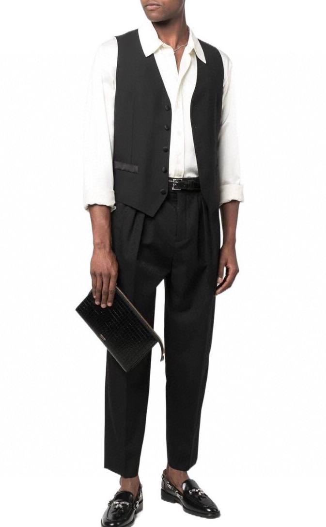 SAINT LAURENT Мужские брюки SAINT LAURENT Мужские брюки