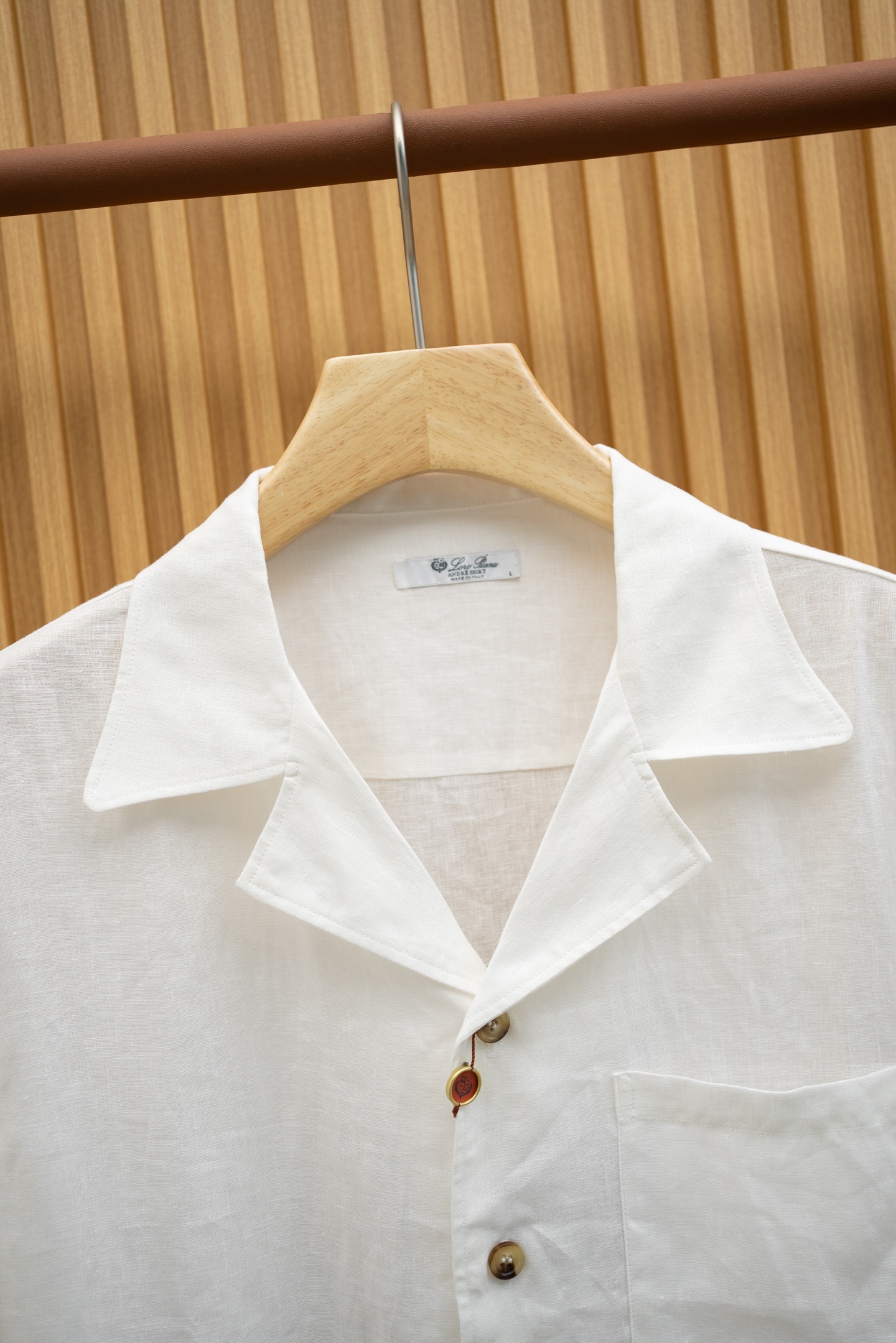 LORO PIANA Мужская рубашка из льна LORO PIANA Мужская рубашка из льна