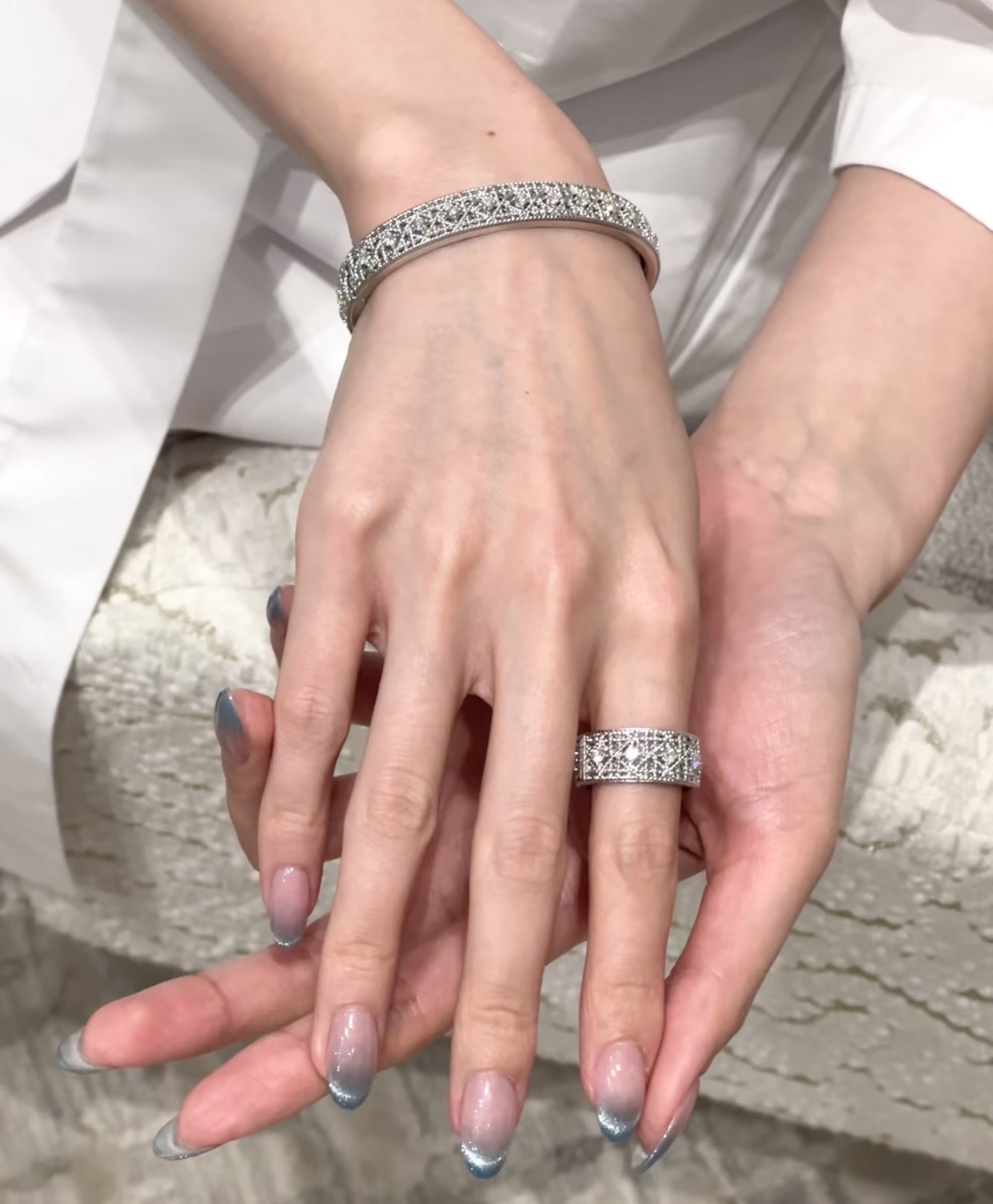 CHRISTIAN DIOR Кольцо My Dior белое золото, бриллиант CHRISTIAN DIOR Кольцо My Dior белое золото, бриллиант