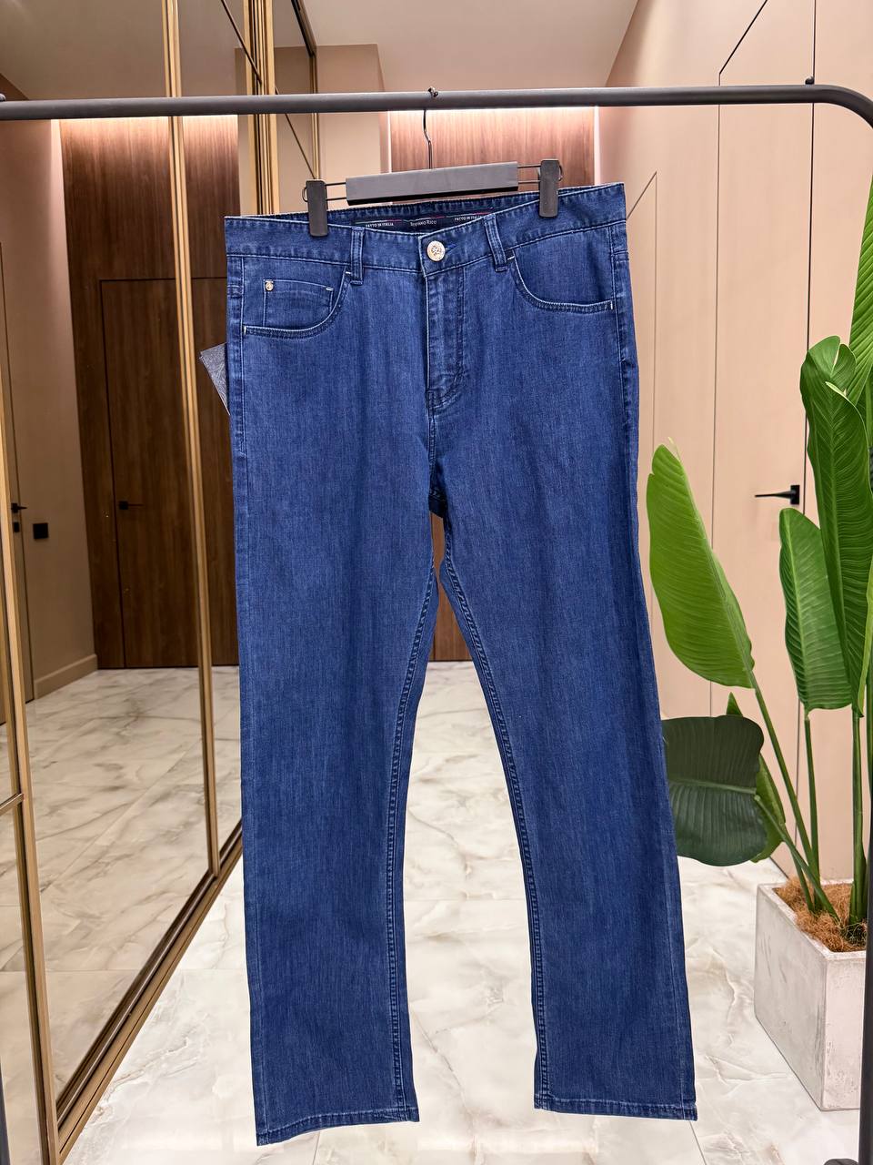 STEFANO RICCI Мужские джинсы с акцентами на карманах STEFANO RICCI Мужские джинсы с акцентами на карманах