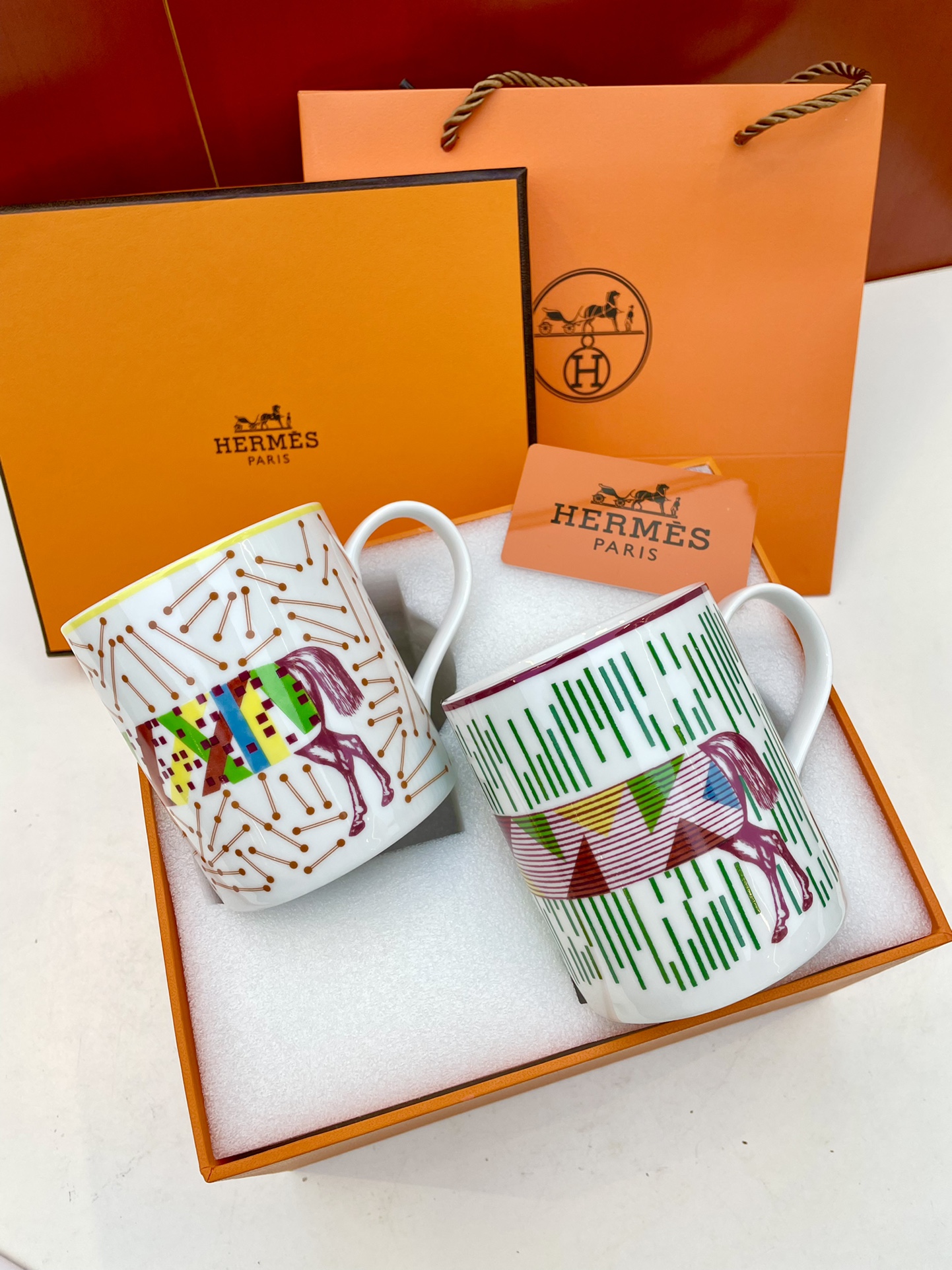 HERMES Набор чашек 2 шт HERMES Набор чашек 2 шт