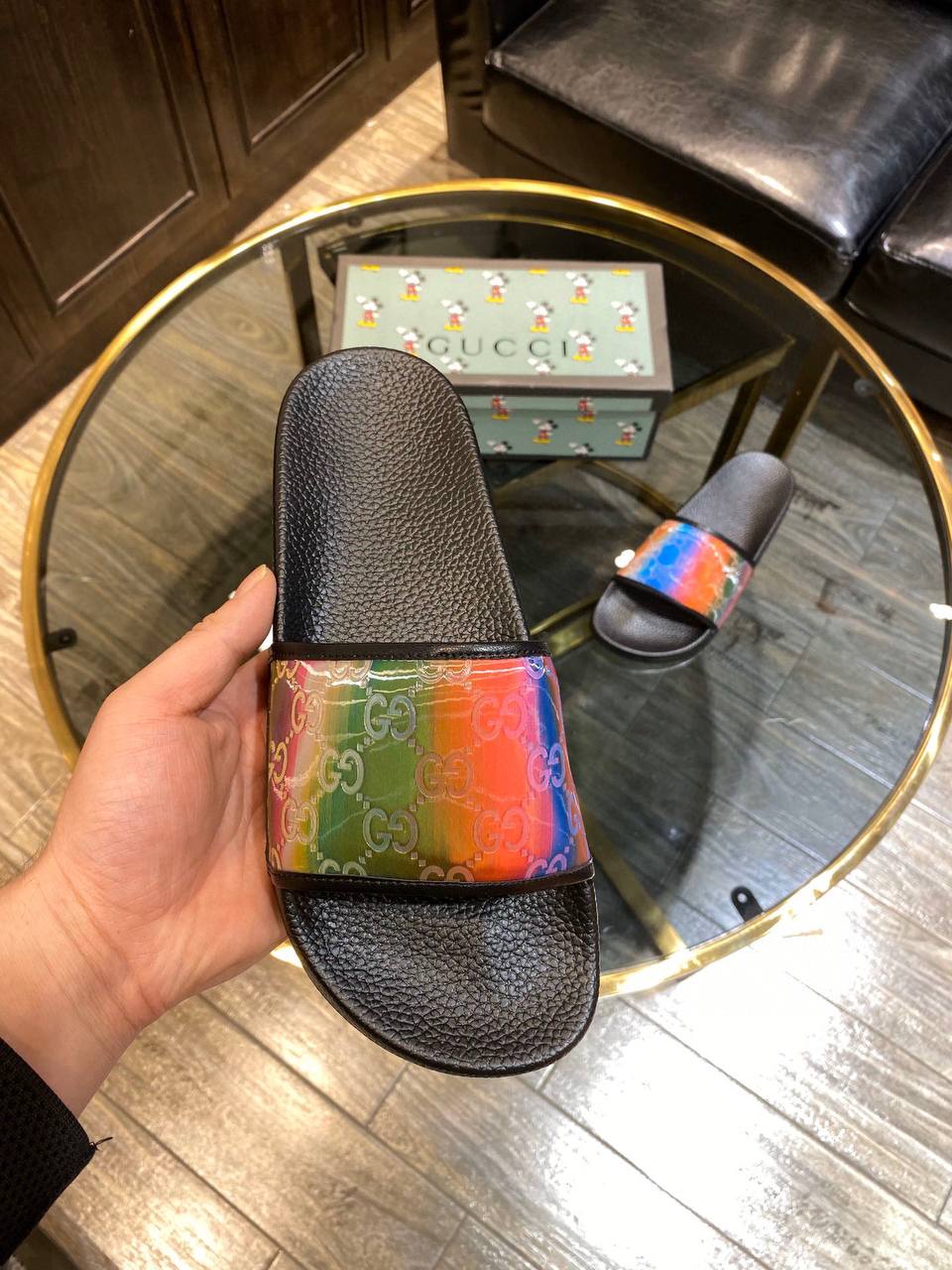 GUCCI Мужские тапки GUCCI Мужские тапки