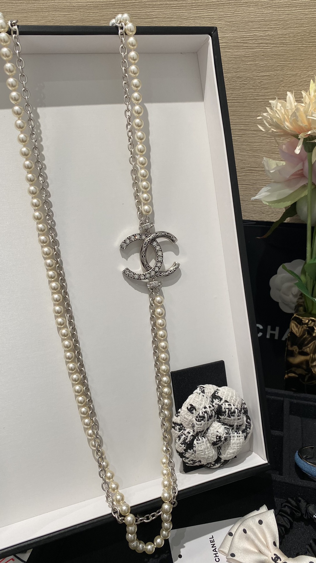 CHANEL Женское двойное колье CHANEL Женское двойное колье