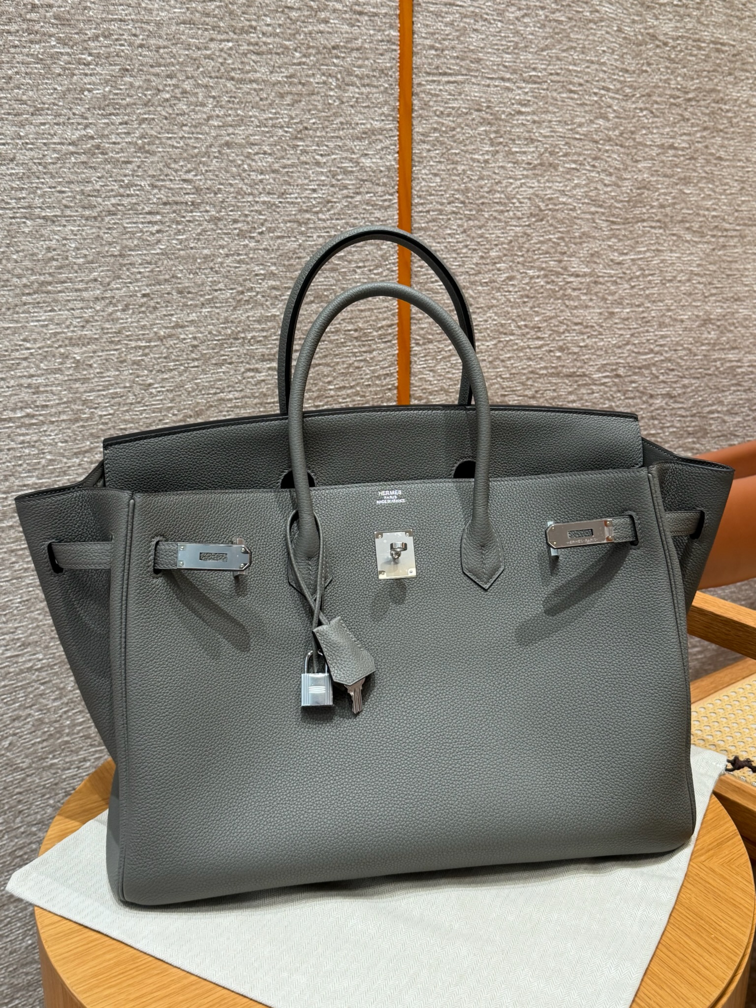 HERMES Сумка Birkin 40 см 0L Togo HERMES Сумка Birkin 40 см 0L Togo