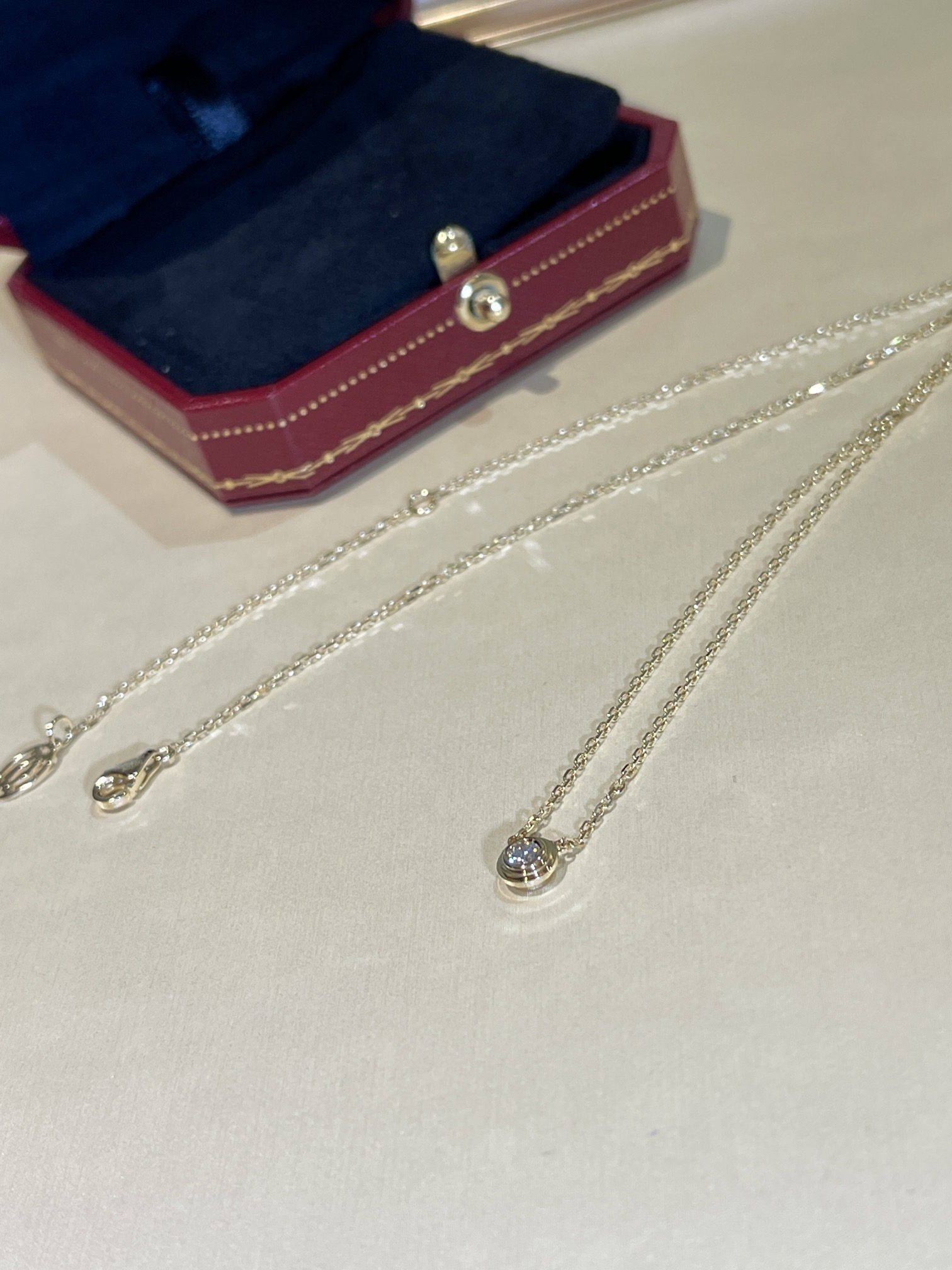 CARTIER Колье Shifen желтое золото и бриллианты CARTIER Колье Shifen желтое золото и бриллианты