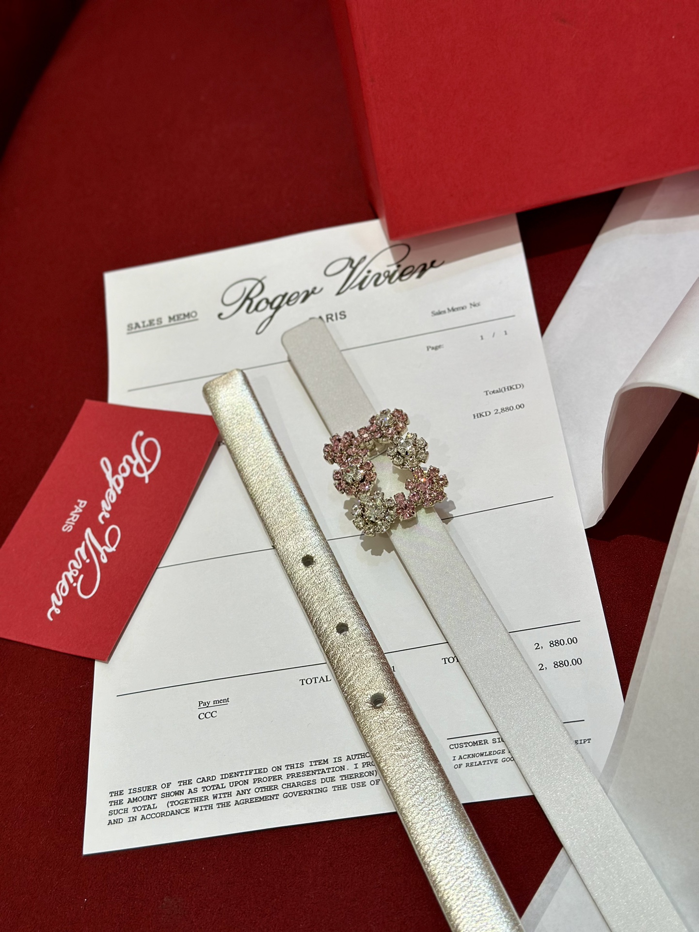 ROGER VIVIER Женский ремень с пряжкой Flower Strass ROGER VIVIER Женский ремень с пряжкой Flower Strass