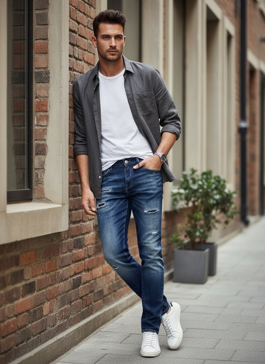 DSQUARED Мужские джинсы DSQUARED Мужские джинсы