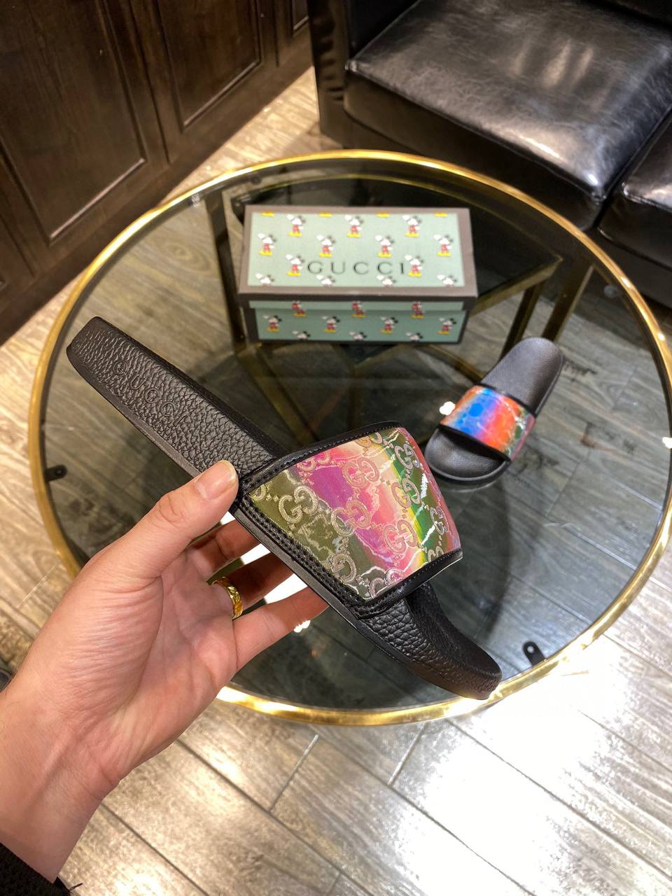 GUCCI Мужские тапки GUCCI Мужские тапки